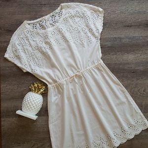 Madewell Eyelet Wildfield Dress